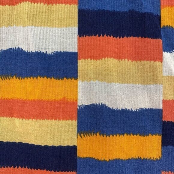 LuLaRoe Gigi Blue Yellow Shirt Small‎ - Picture 3 of 4